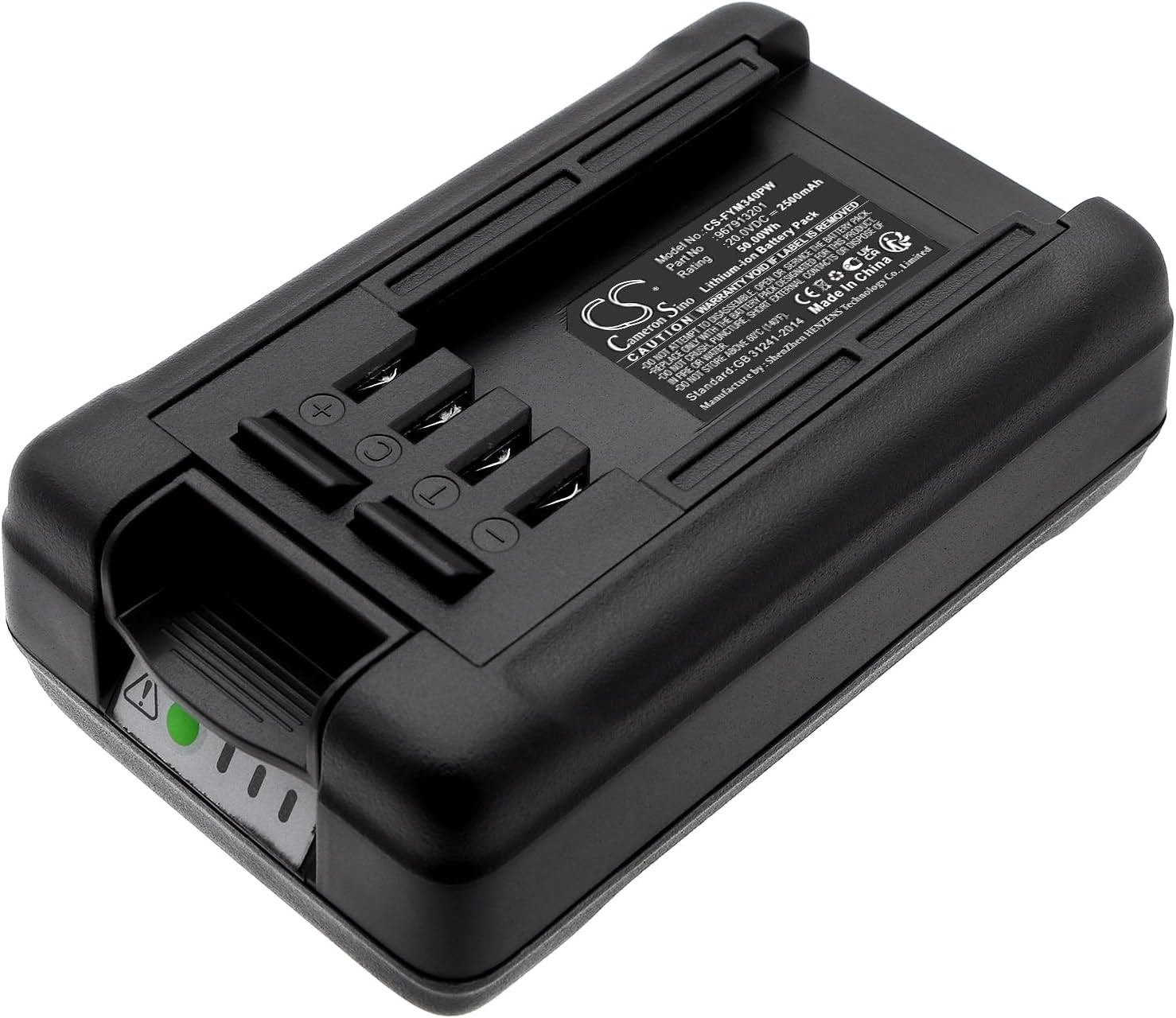 2500Mah Replacement Battery for Flymo BA01, 967913201, B16-2025A, C-Li 20V, K965 gallery