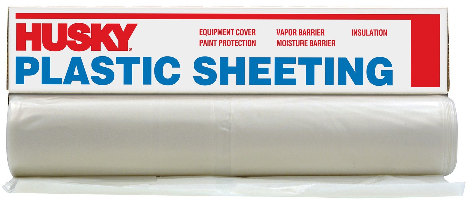 Poly-America Clear Plastic Sheeting, 4-Mil Low Density, 10’ x 25’ Roll gallery