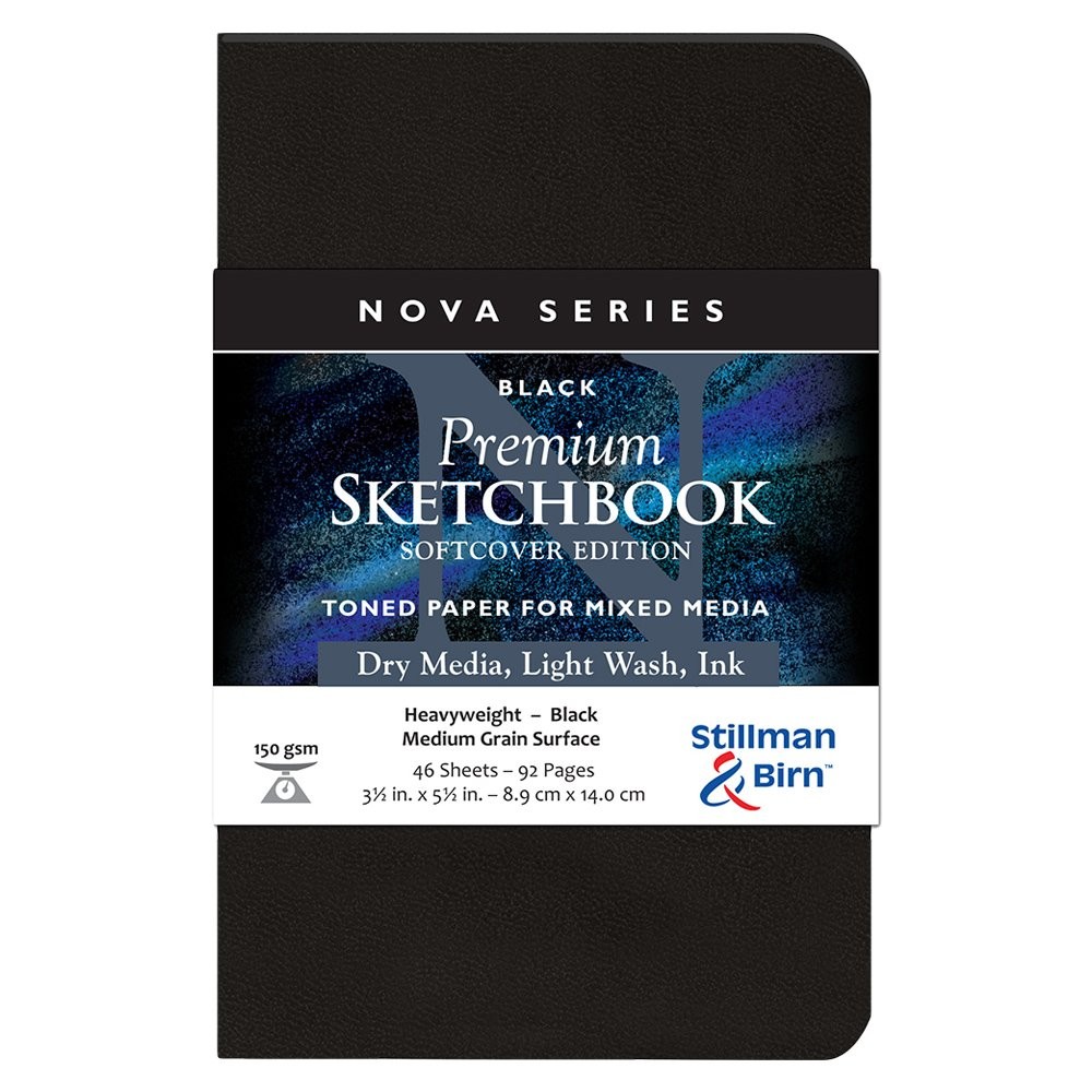 Stillman & Birn Nova Series - Softcover Sketchbook - Portrait 3 x 5 - 150gsm gallery
