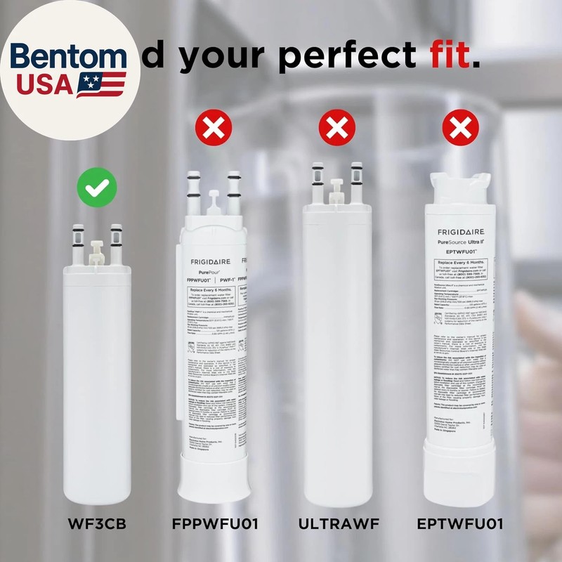 Frigidaire WF3CB Puresource3 Refrigerator Water Filter, White, 1 Count-Free Ship gallery