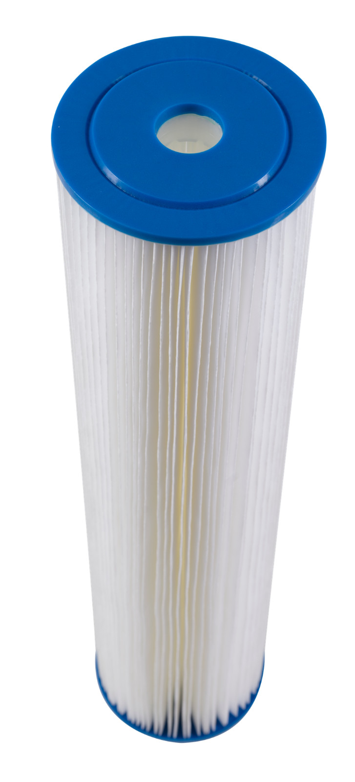 BLUONICS Pleated Sediment Water Filters 4 Washable 4.5 x 20 Cartridges -5 Micron gallery