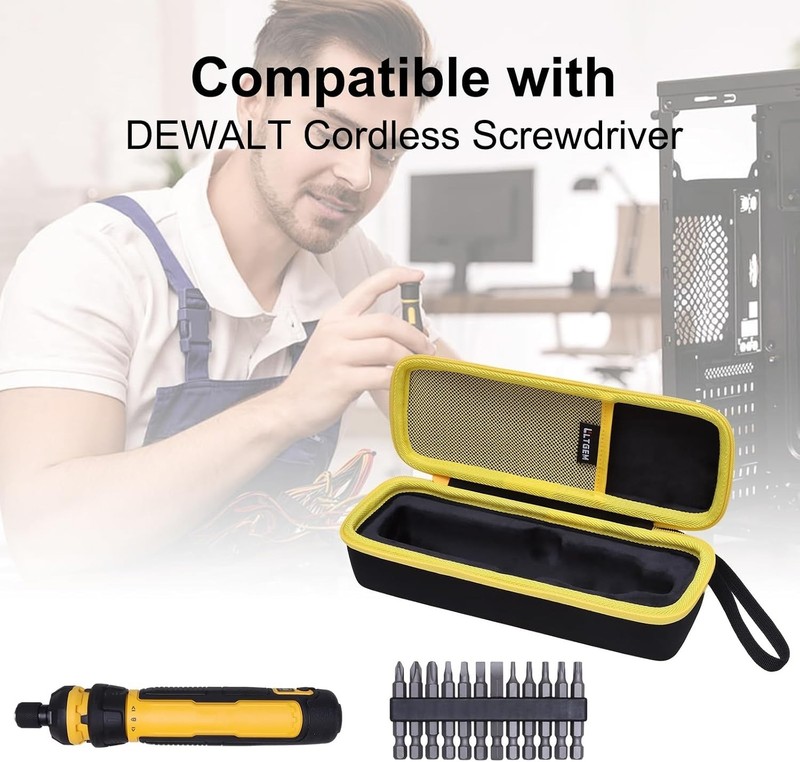 LTGEM Case Compatible with DEWALT Cordless Screwdriver DWHT66719, Hard Carryi... gallery