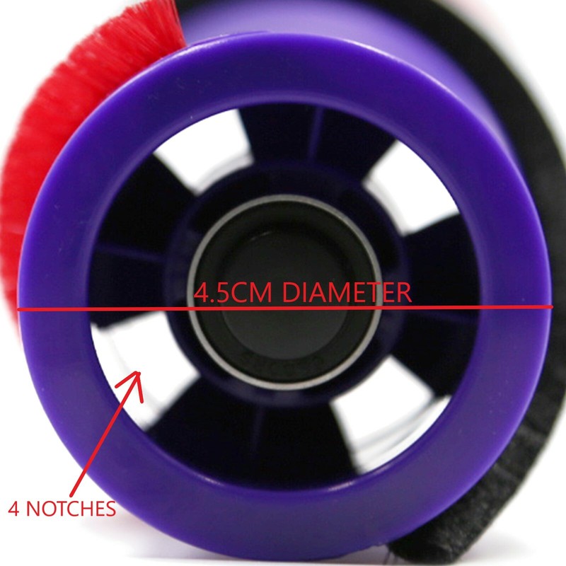 Masterpart Generic Brush Roll with End Cap For Dyson V6 and Older V7. 966821-01 gallery