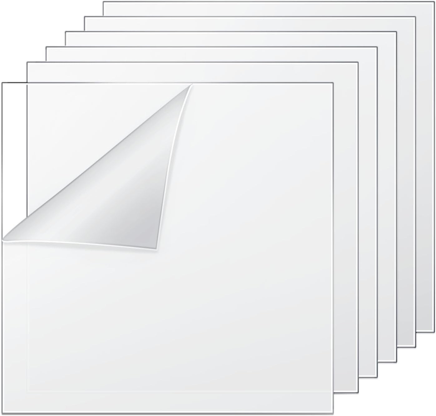 4'' x 4'' Clear Acrylic Sheet Plastic Square Transparent Acrylic Blanks gallery