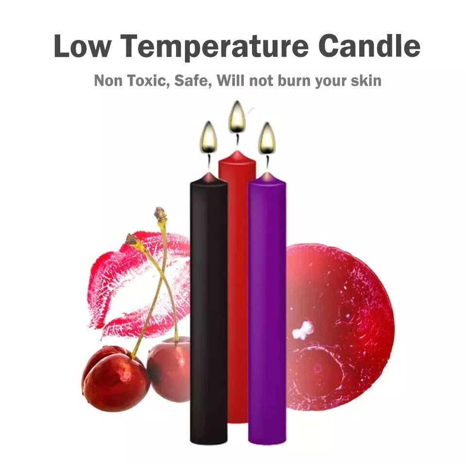 Low Temperature Candles Low Heat Candles Romantic Wax Play Candles for Lovers gallery