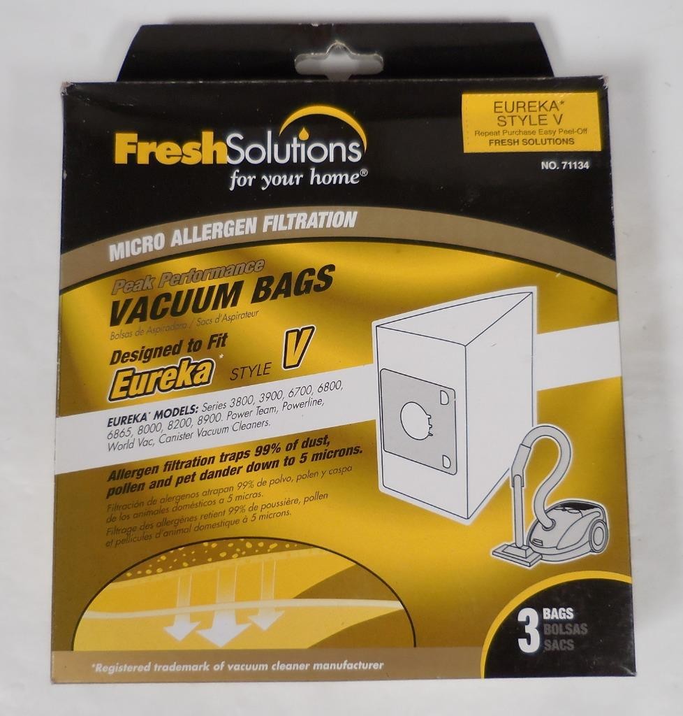 Eureka Style V Disposable Vacuum Cleaner Bags, 12 Total, Fresh Solutions #71134 gallery