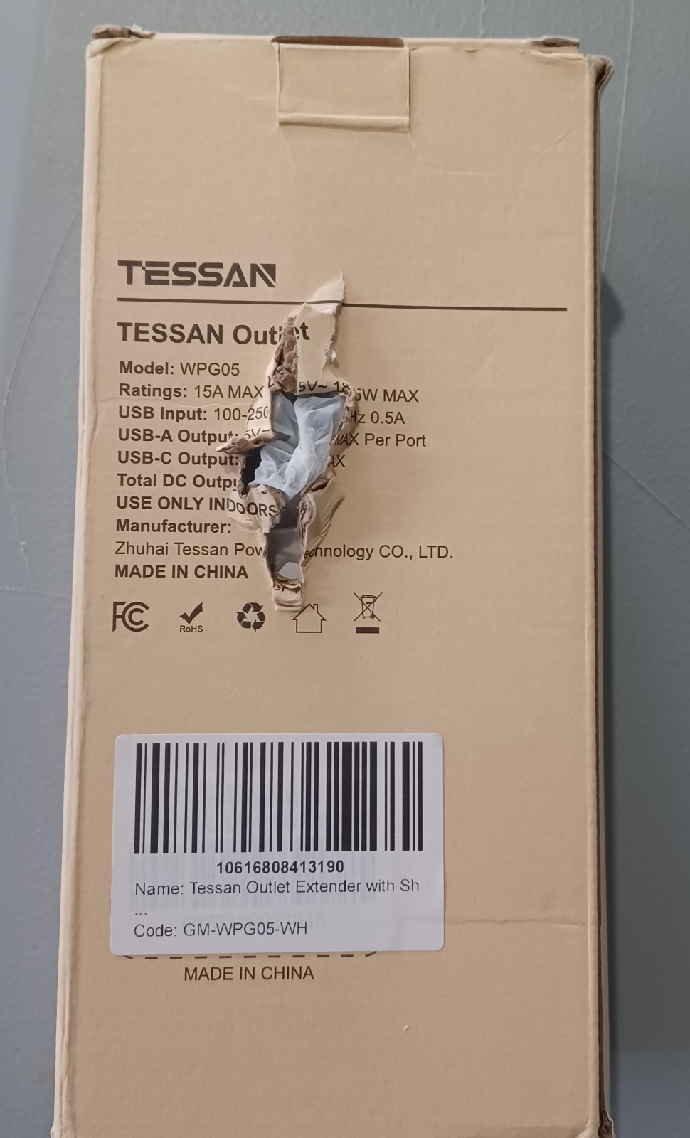 TESSAN Outlet Model: WPG05 gallery