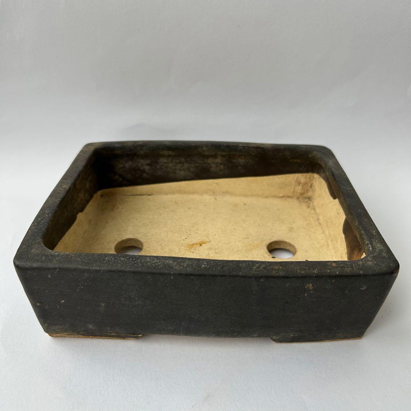 very old 17cm " 三津山健次 " Mitsuyama Tokoname japanese bonsai pot good shape gallery
