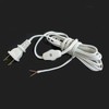 Lamp kit E-26 2" medium-based socket-8' WHITE CORD w/ line switch TD-401/TR-230 gallery