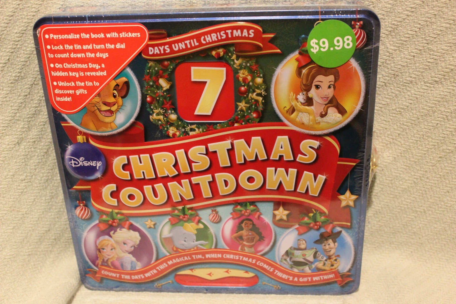New Disney Days Until "Christmas Countdown" Tin with Treasury Autumn Publishing gallery