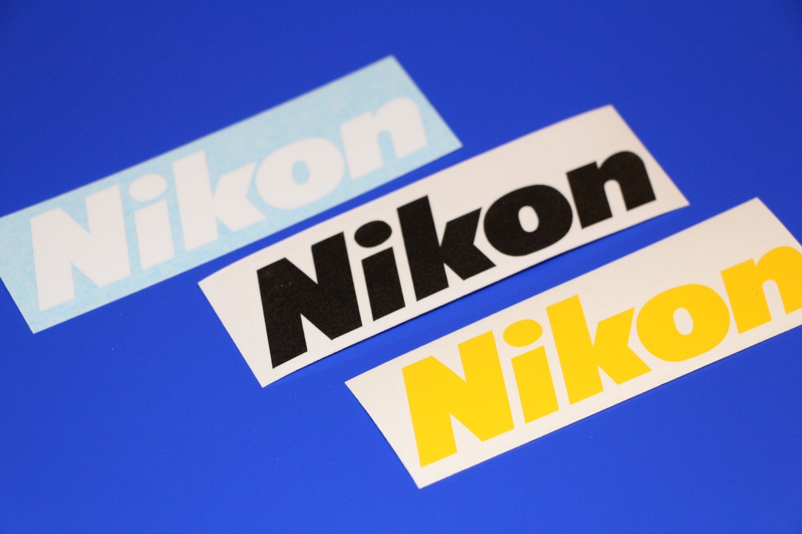 (PAIR) Nikon Logo Decal Vinyl Sticker Camera Camcorder Photography DSLR Photo gallery