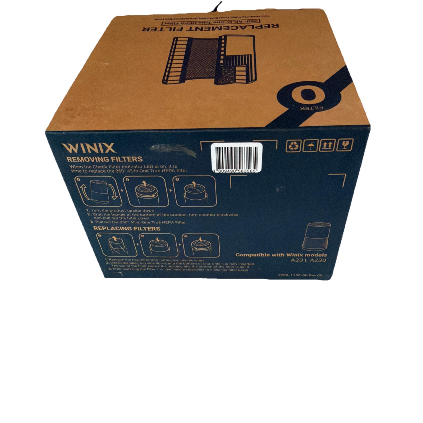 Fast Shipping Winix Replacement Filter O – 1712-0110-00 gallery