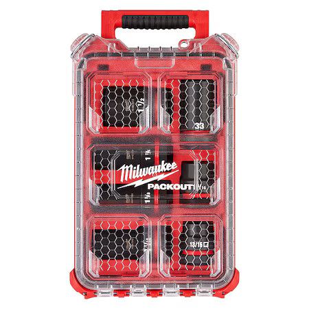 Milwaukee Tool 49-66-7840 1 In Drive Impact Socket Set, Metric, Sae, 7 Pcs gallery