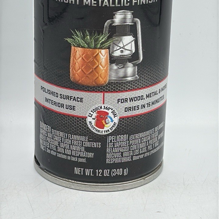 KRYLON K01701A77 Bright Gold Metallic Spray Paint 11 Oz Aerosol NEW gallery
