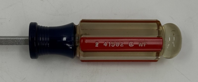 Craftsman Sears USA Slotted Flat Screwdriver 3/16 x 9-in Long Shaft 41582 WF gallery
