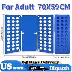 Clothes Folder Magic Folding Board Laundry T Shirt Fast Fold Flip For Adult