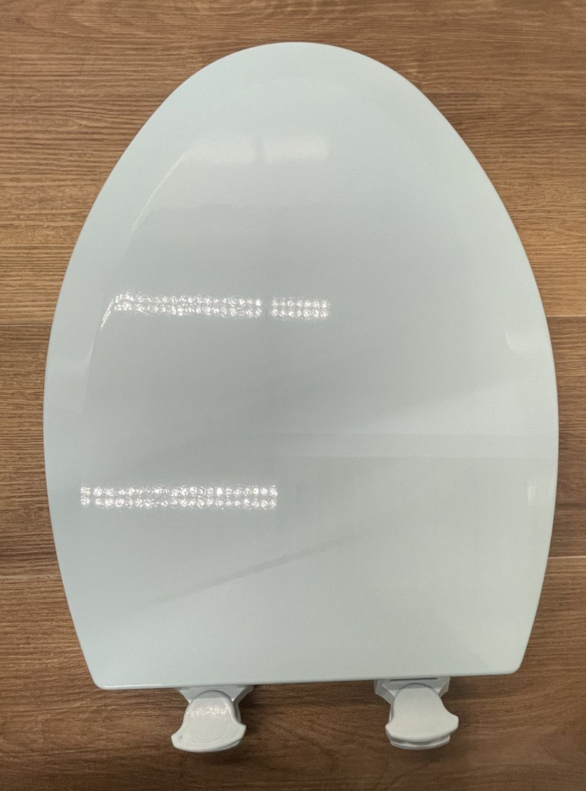 BEMIS 1500EC 464 Elongated Closed-Front Toilet Seat and Lid - Dresden Blue gallery
