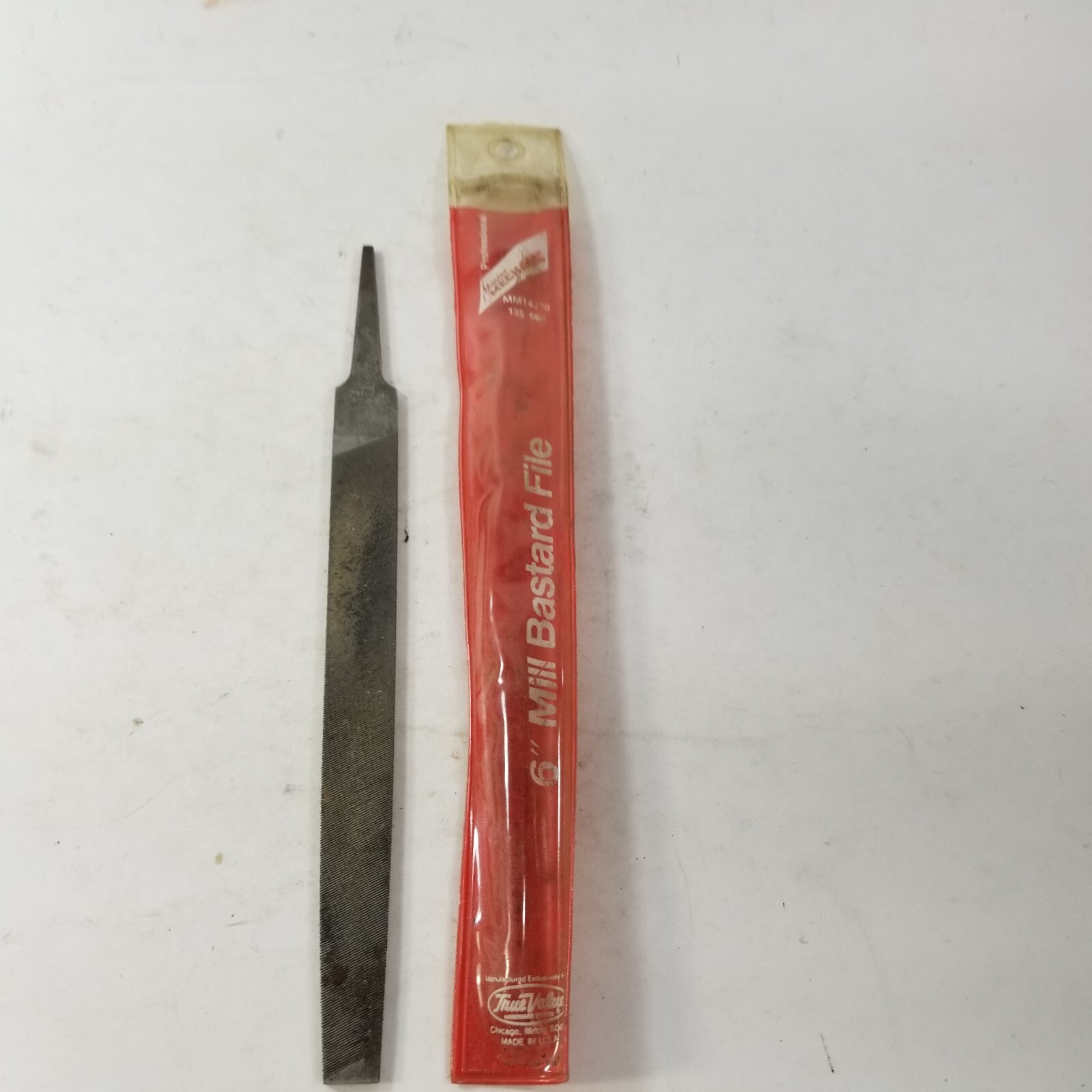 Master Mechanic 6" Mill Bastard File Free Shipping Vintage True Value gallery