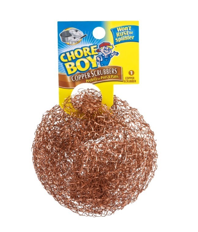6 Pcs Chore Boy Copper Rust Free Scrubbers, for Pot and Pans gallery