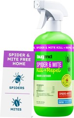 BugMD Pet Safe Spider Repellent Indoor & Outdoor Spray | Natural Spider & Mite K
