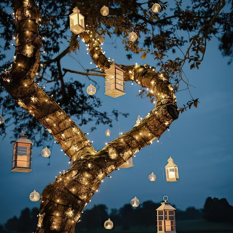 String Lights, Fairy USB String Light with 200 Warm White Leds, 66 FT gallery