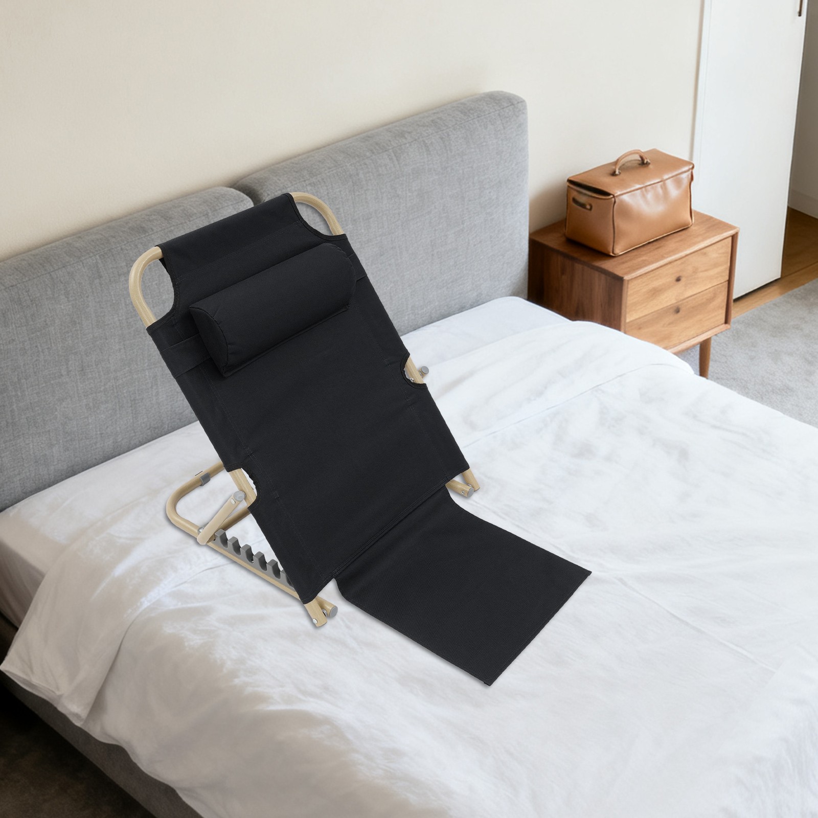 150kg Load Adjustable Lifting Bed Backrest Elderly Back Rest Sit Backrest gallery
