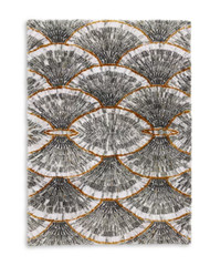 $700 Abyss Shirley Gradient Green Water Pattern Bath Rug – 27″ x 47″~ Portugal