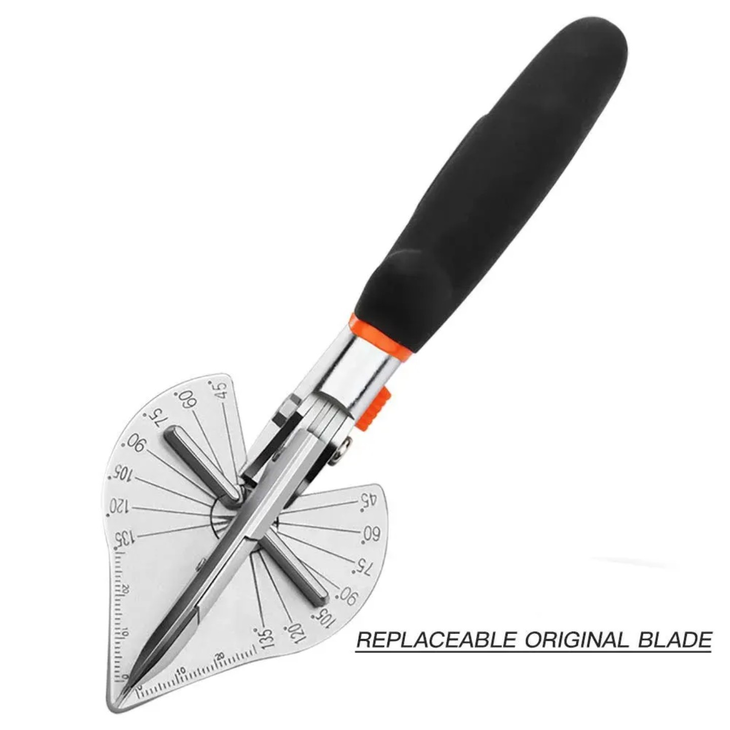 Multi Angle Miter Shear Cutter with 10 Blades, 45°-135° Trim Cutting Tool gallery