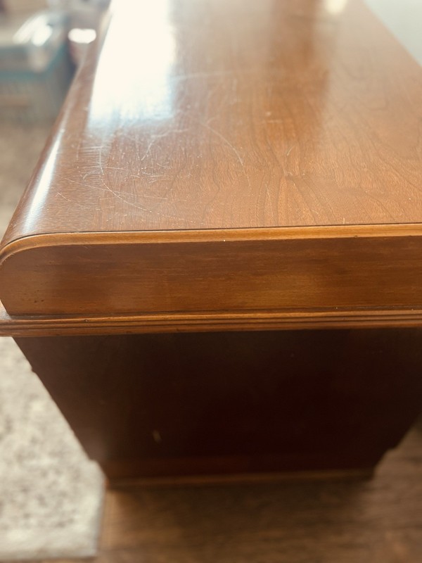 Bluebird Cedar Chest Brown Solid Wood Rectangular Storage Chest Trunk Hinged Lid gallery