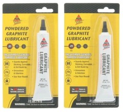 (2 Cards) AGS Extra Fine Graphite Powder Dry Lubricant New