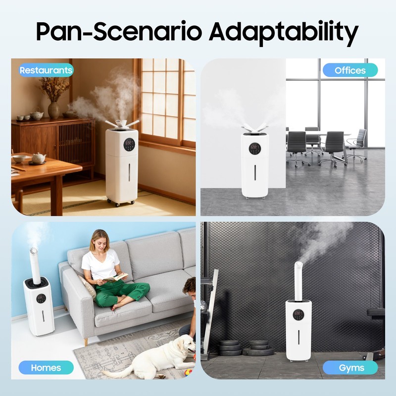 21L Large Humidifier, 35dB Touch Control Humidifier, 110W Commercial Humidifier gallery