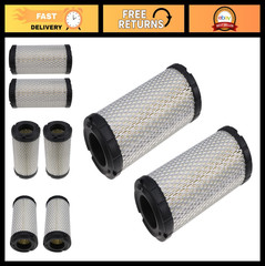 2PK Air Filter Compatible with Kubota G2160 G2460 GR2100 GR2110 Mower Parts