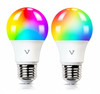 Vont Smart Light Bulbs [2 Pack], WiFi 2.4GHz & Bluetooth 5.0, 9W, 810LM RGB+W gallery