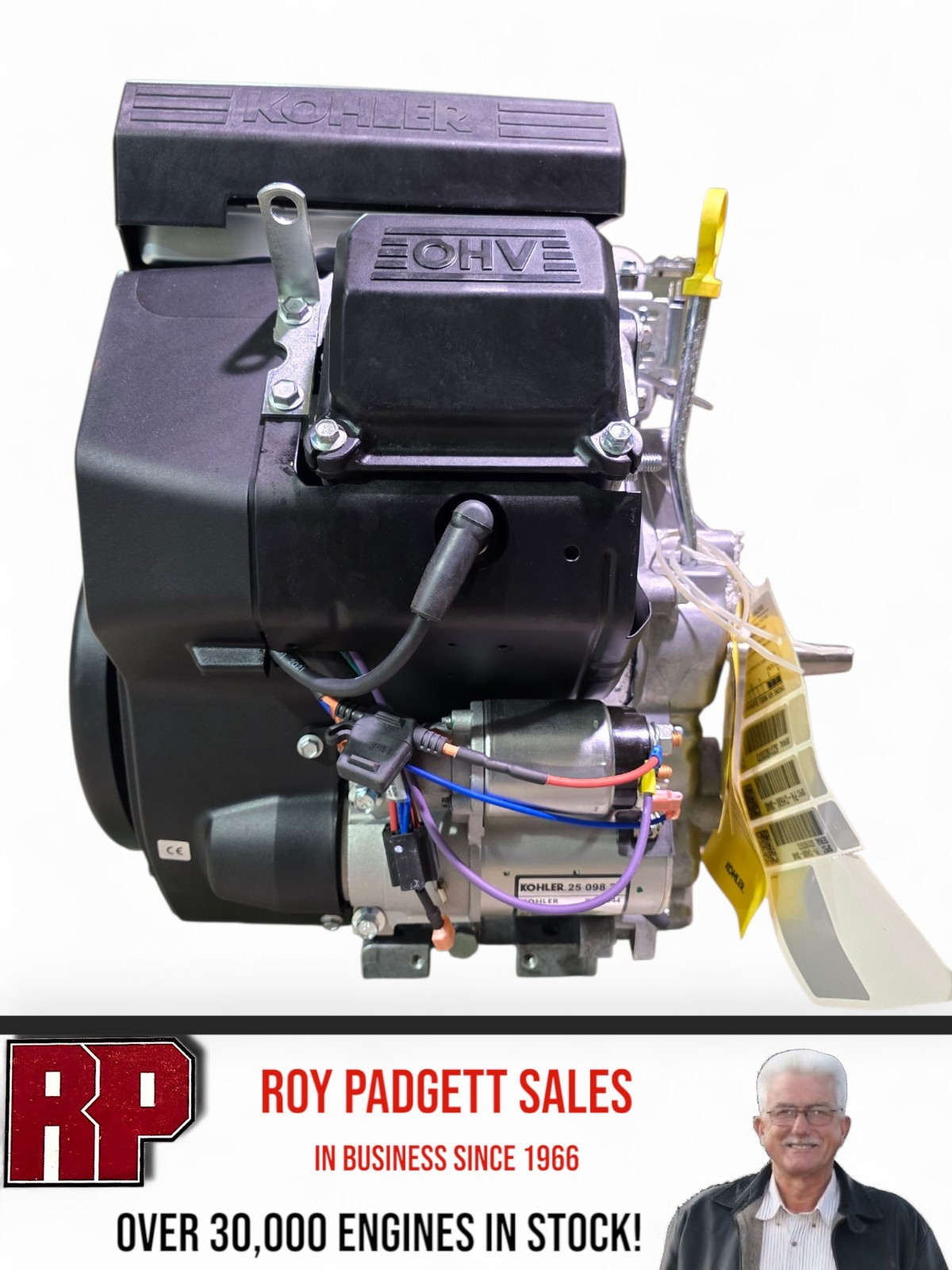 CH680-3048 Kohler 22.5HP Command PRO Tapered Horizontal Generator Engine gallery