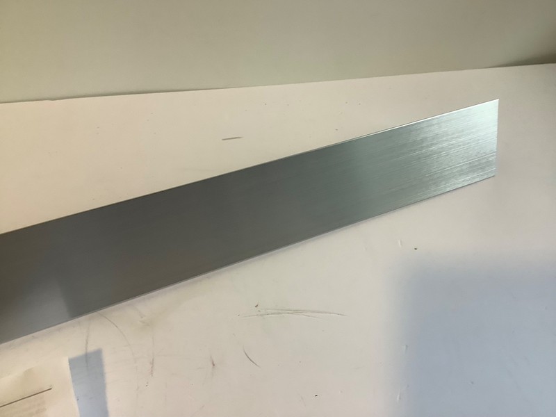 Whirlpool W10113901A Triangular Filler Strip Stainless Steel Trim OEM gallery
