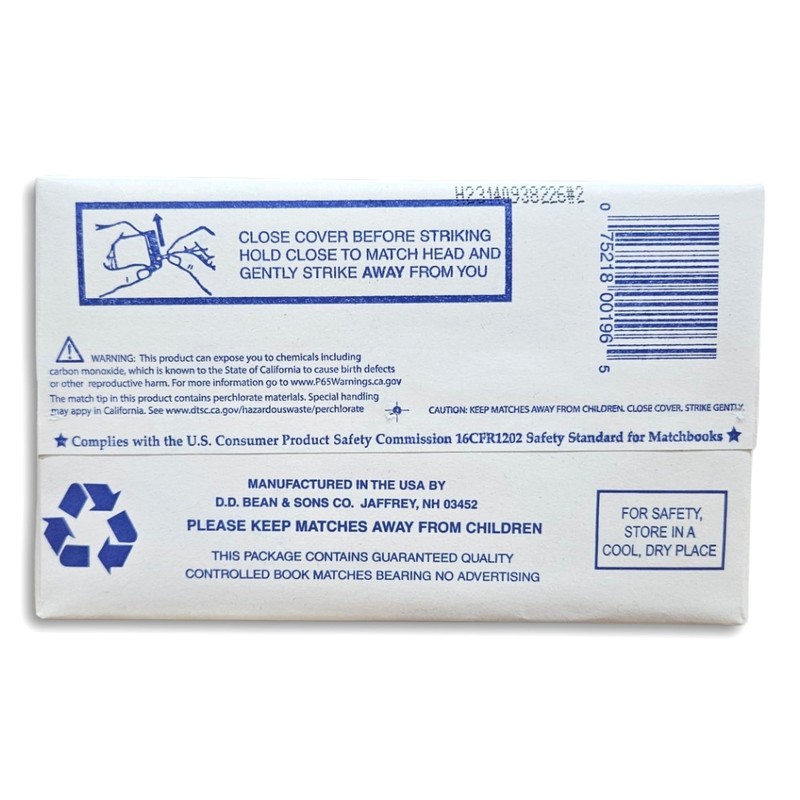 Plain White Matchbooks Value Pack | 50 Count Box | Pack of 10 gallery