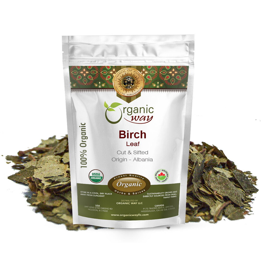 Organic Way Birch Leaf Cut & Sifted - Organic, Kosher & USDA Certified gallery