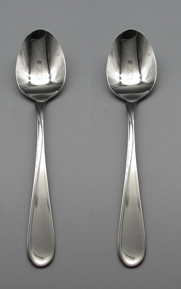 Oneida Stainless FLIGHT RELIANCE Serving Spoons - Set of TWO New gallery