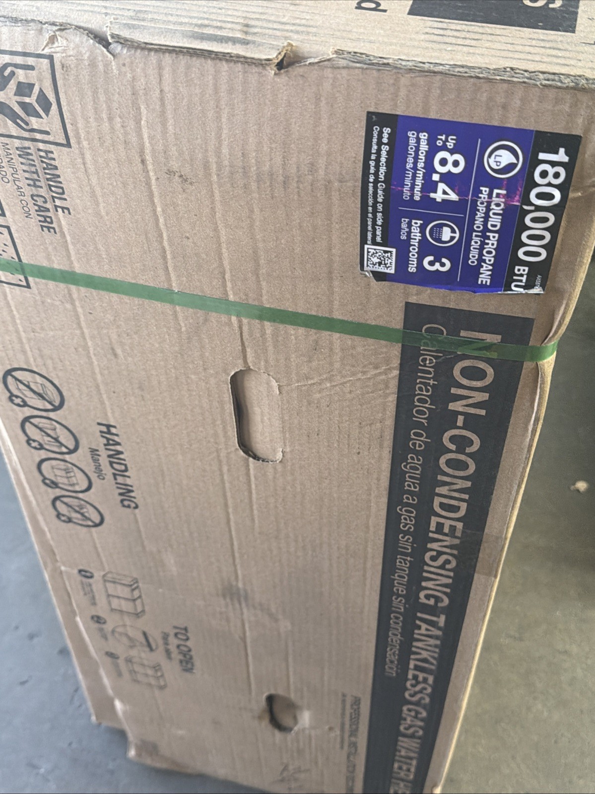 RHEEM ECOH180DVELN-3 NON-CONDENSING TANKLESS GAS WATERHEATER INDOOR ONLY gallery