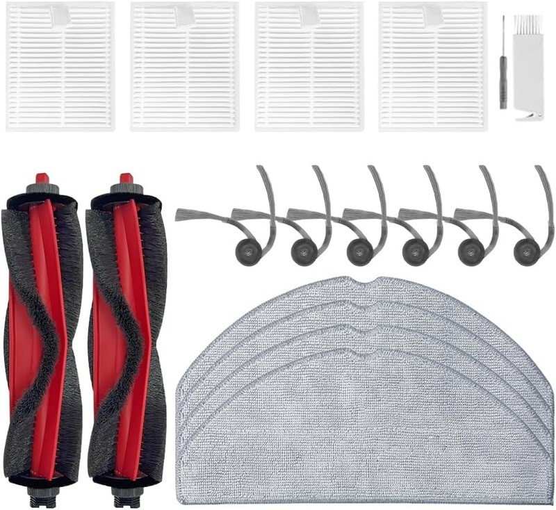 22Pcs Accessories Kit Replacement Compatible with Roborock Q7 M5 Q7 L5 Q7 L5 gallery