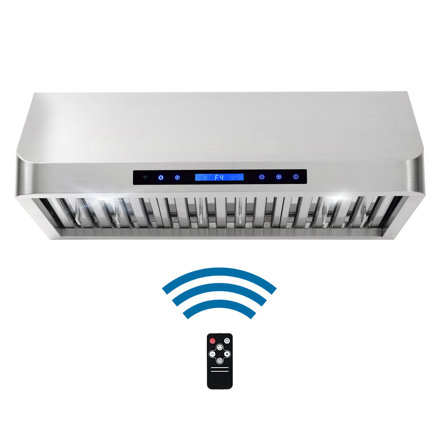 30 In. Under Cabinet Range Hood (OPEN BOX) 500 CFM, Stainless Steel LCD Controls gallery