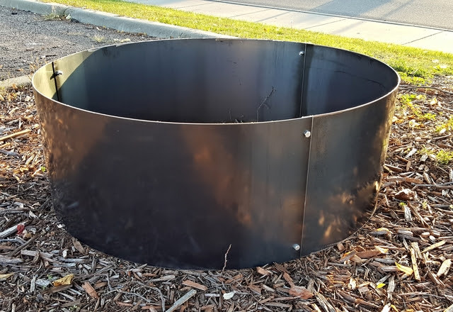 Fire Pit Liner Campfire Ring 40 Diameter x 16" Deep gallery