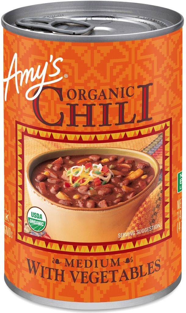 Amy's Organic Medium Chili with Vegetables - 14.7 oz gallery