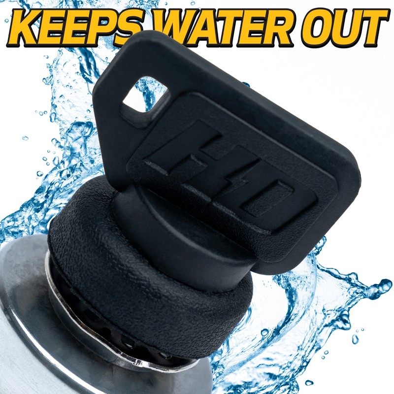 IMPROVED 5-Pin Ignition Switch Fits WHITE 725-0267 925-0267B LR-927 & Many More gallery