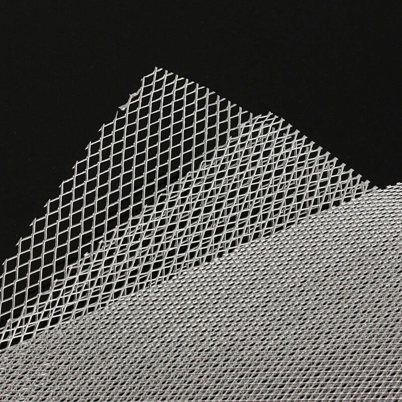 2 Sheets Aluminum Wire Mesh Modelling Car Grill Metal Fine Medium Coarse 10"x8" gallery