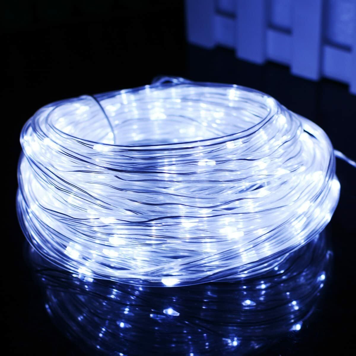23-105FT LED Solar String Lights Outdoor Garden Party Xmas Fairy Wedding Decor gallery