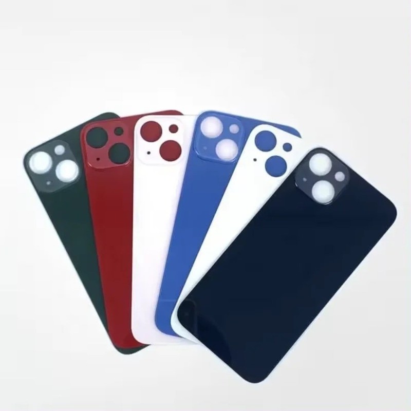 Replacement Rear Back Glass Big Hole For iPhone 14 13 12 11 Pro XR XS X 8 SE Lot gallery