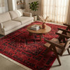 Sheibani Tekke Collection Area Rug - 6'1" x 9' Red/Black Rectangle gallery