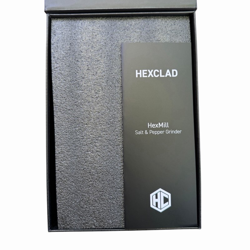 HexClad HexMill Salt & Pepper Grinder Set Adjustable Ceramic Mills gallery