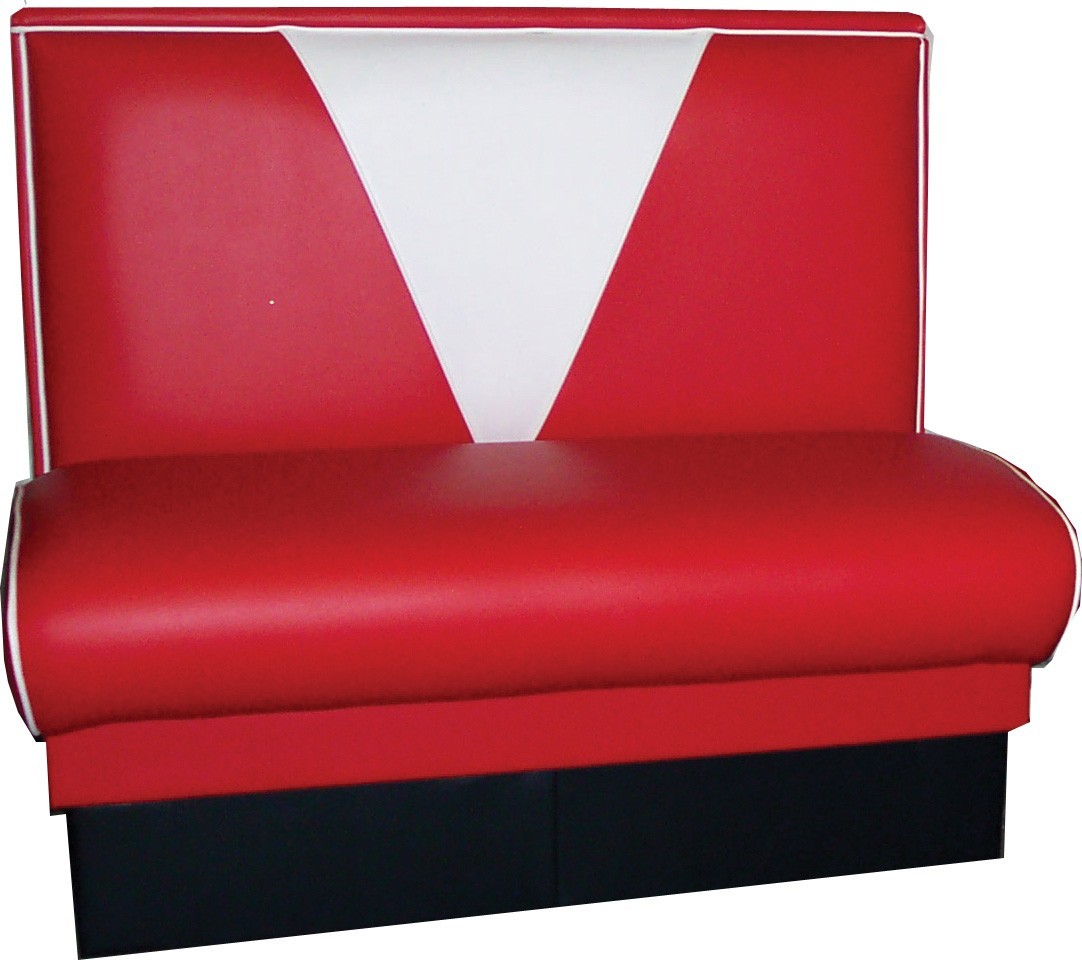 NEW Custom Built Dinette Set Retro Booth V Back Style gallery